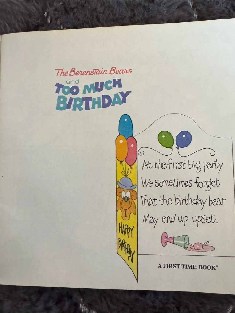 1980s The Berenstain Bears Book Pair Vintage Kid’s Paperback